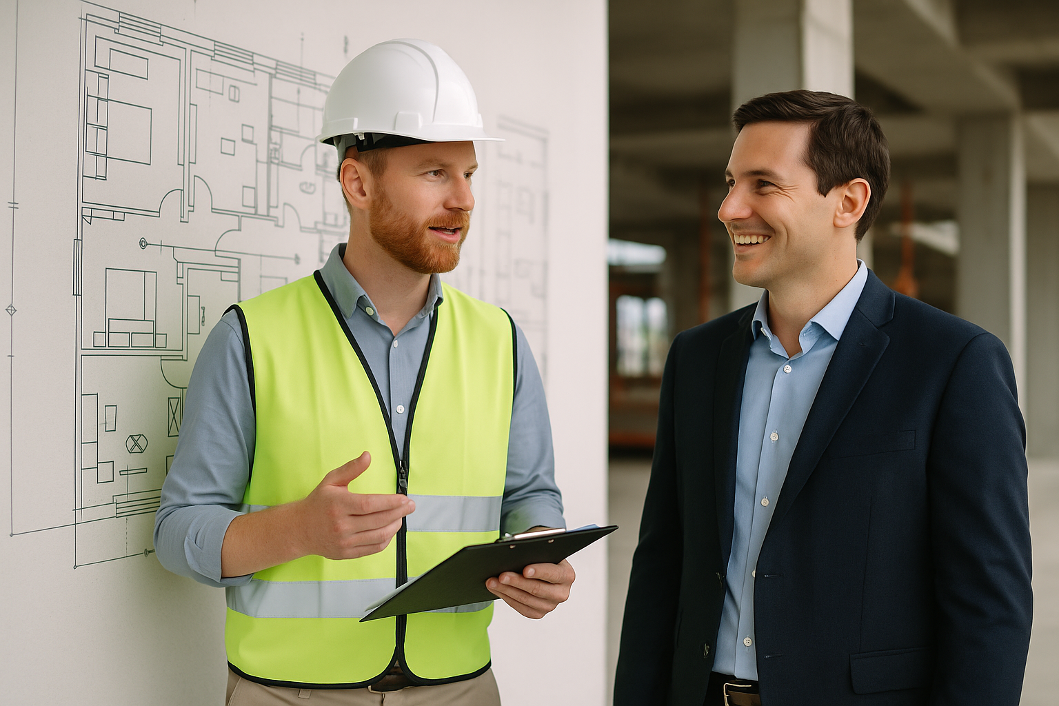 ingénieur chantier client